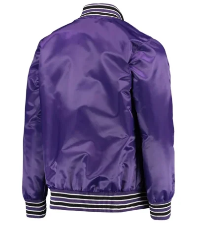 Sacramento Kings Diamond Classic Bomber Purple Jacket