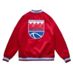 Sacramento Kings Red Satin Jacket