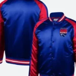 Sacramento Kings Red and Blue Varsity Jacket