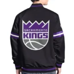 Sacramento Kings Scout Varsity Satin Jacket