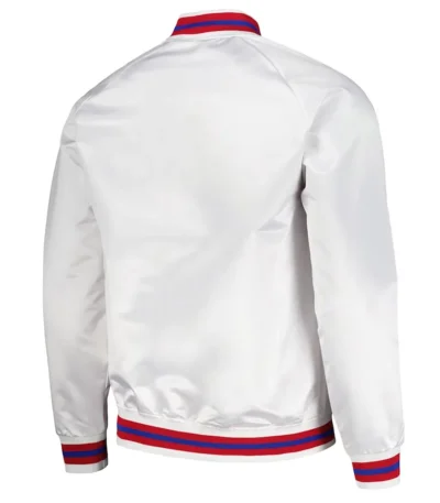 Sacramento Kings Throwback Wordmark White Jacket