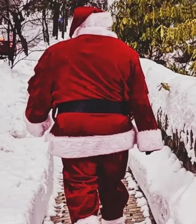 Saint Nick of Bethlehem Daniel Roebuck Red Santa Jacket