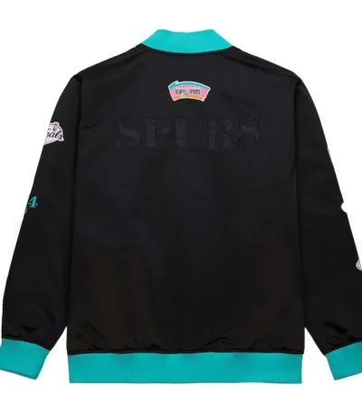 San Antonio Spurs OG 3.0 Lightweight Black Satin Jacket