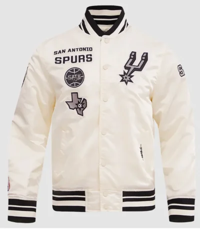 San Antonio Spurs Retro Classic Rib Jacket