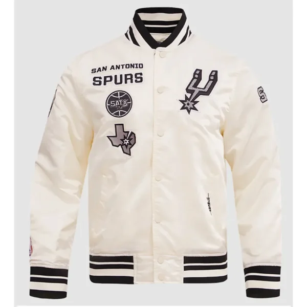 San Antonio Spurs Retro Classic Rib Jacket