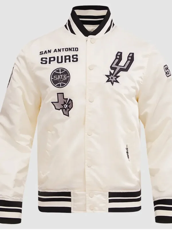 San Antonio Spurs Retro Classic Rib Jacket