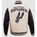 San Antonio Spurs Retro Classic Rib Varsity Jacket