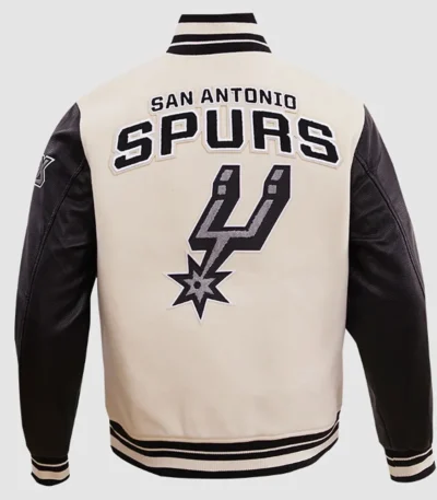San Antonio Spurs Retro Classic Rib Varsity Jacket