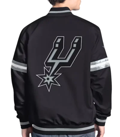 San Antonio Spurs Scout Varsity Satin Jacket