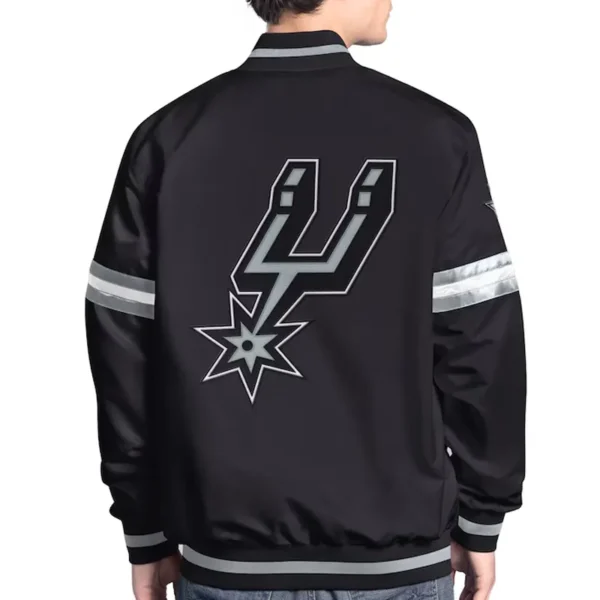 San Antonio Spurs Scout Varsity Satin Jacket