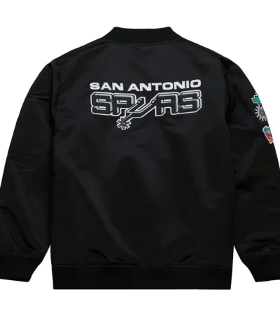 San Antonio Spurs Vintage Logo Lightweight Satin Jacket