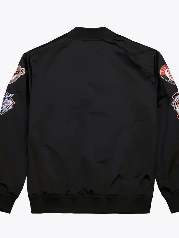 San Diego Padres Black Out Satin Jacket
