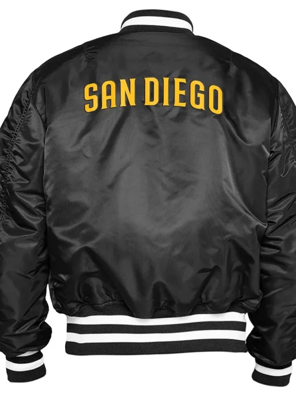 San Diego Padres Bomber MA-1 Jacket