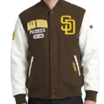 San Diego Padres City Arch Varsity Jacket