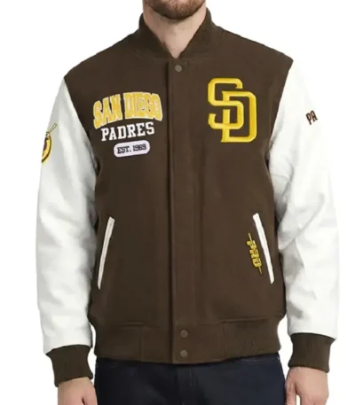 San Diego Padres City Arch Varsity Jacket