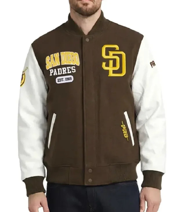 San Diego Padres City Arch Varsity Jacket