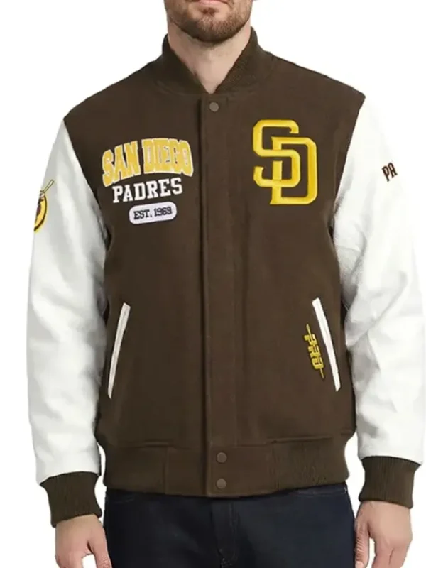 San Diego Padres City Arch Varsity Jacket