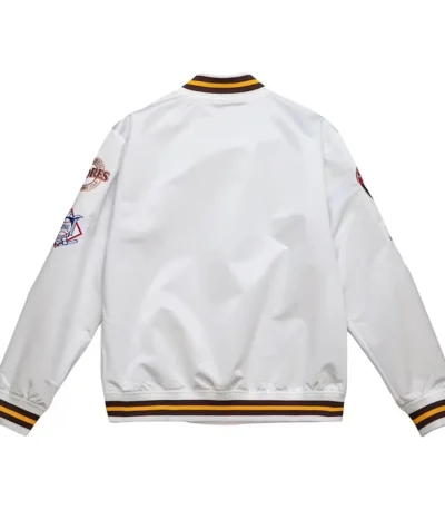 San Diego Padres City Collection White Varsity Satin Jacket