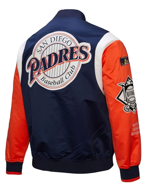 San Diego Padres Cooperstown Team Origins Satin Jacket