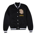 San Diego Padres Logo Select Black Jacket
