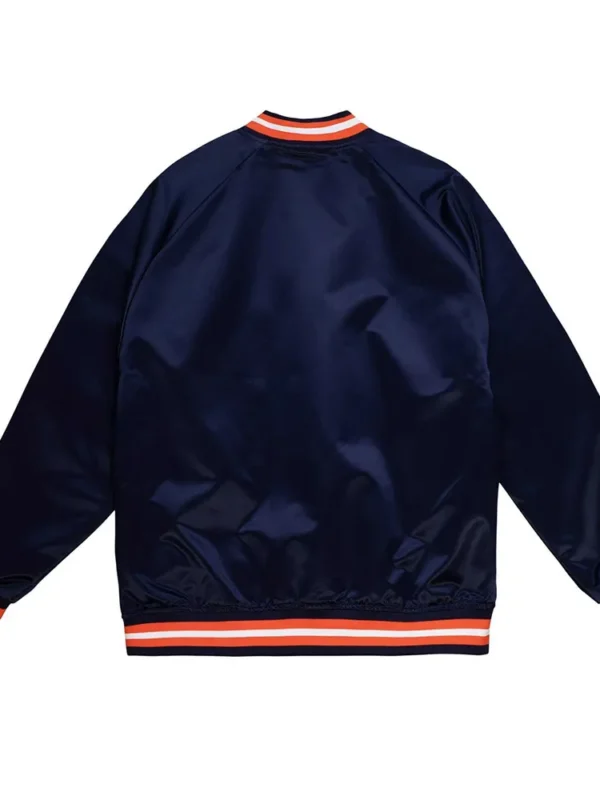 San Diego Padres Navy Lightweight Satin Jacket