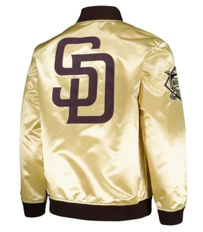 San Diego Padres OG 2.0 Gold Lightweight Satin Jacket