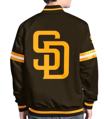 San Diego Padres Scout Varsity Satin Jacket