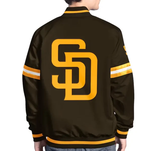 San Diego Padres Scout Varsity Satin Jacket