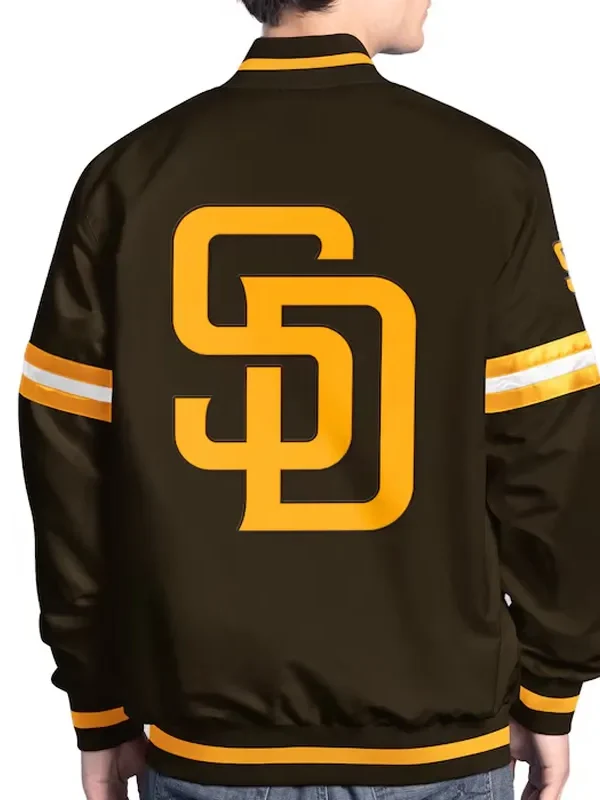 San Diego Padres Scout Varsity Satin Jacket