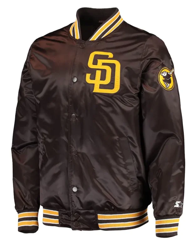 San Diego Padres The Diamond Brown Jacket