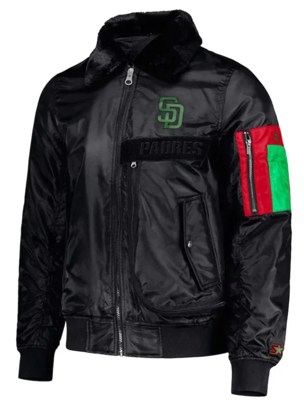 San Diego Padres Ty Mopkins Black Jacket