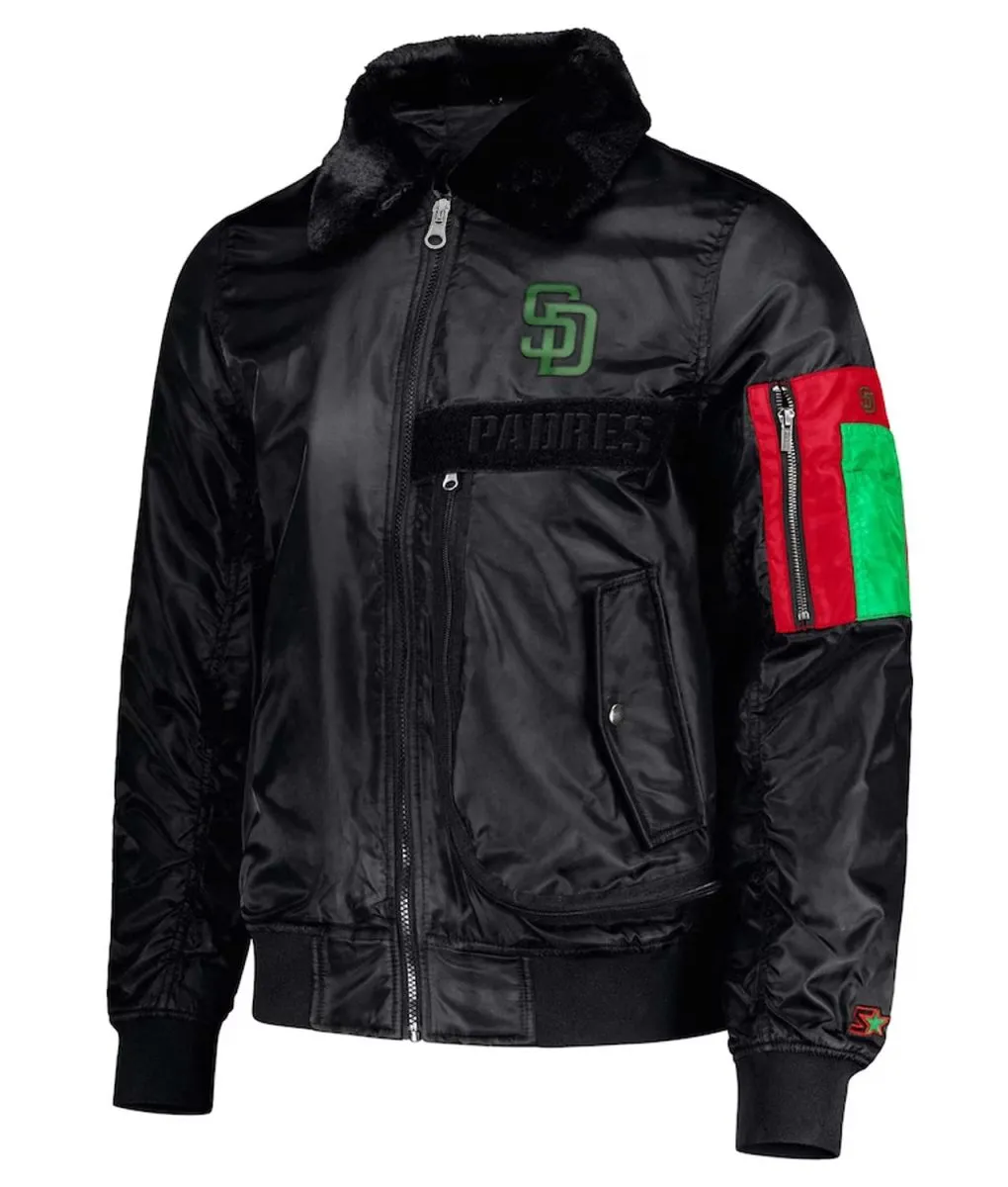 San Diego Padres Ty Mopkins Black Jacket San Diego Padres Ty Mopkins Black Jacket