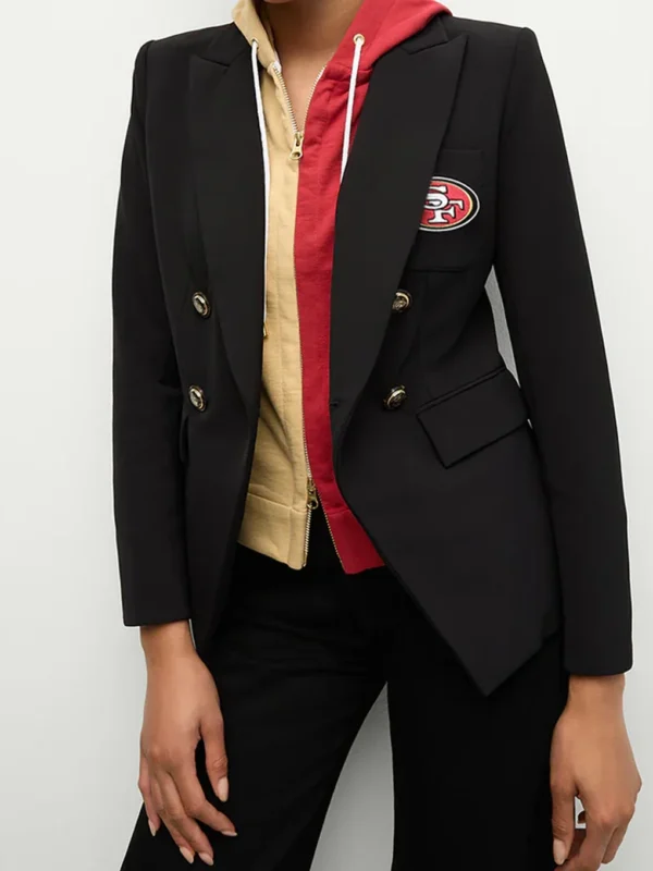 San Francisco 49ers Black Blazer