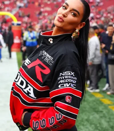 San Francisco 49ers Claire Kittle Honda Tribute Jacket