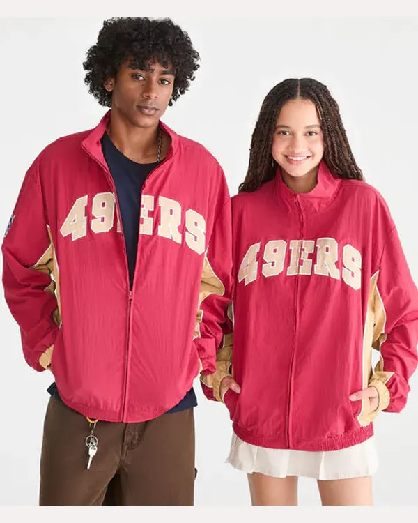 San Francisco 49ers Full-Zip Track Jacket San Francisco 49ers Full-Zip Track Jacket