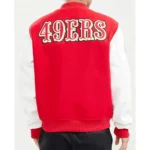 San Francisco 49ers Logo Letterman Jacket