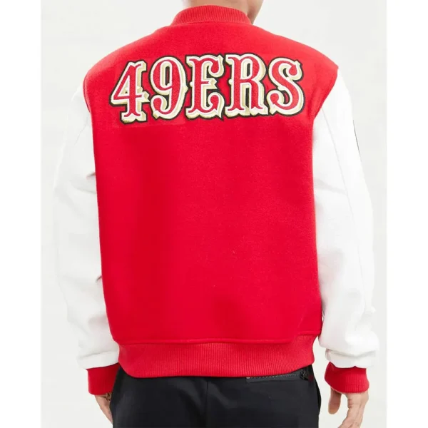 San Francisco 49ers Logo Letterman Jacket