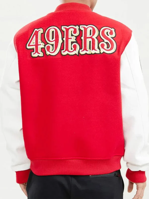 San Francisco 49ers Logo Letterman Jacket