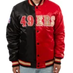 San Francisco 49ers Red and Black Jacket