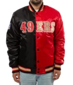 San Francisco 49ers Red and Black Jacket