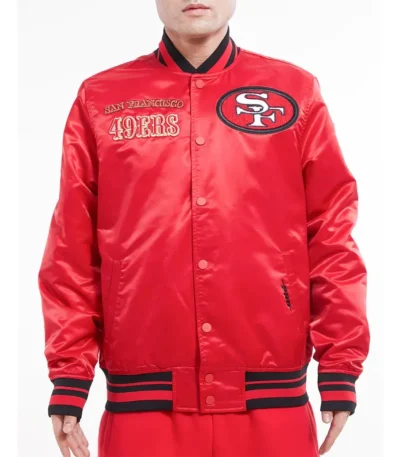 San Francisco 49ers Retro Classic Rib Jacket