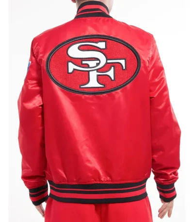 San Francisco 49ers Retro Classic Rib Jacket