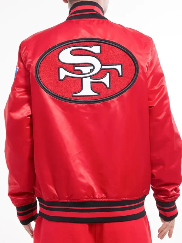 San Francisco 49ers Retro Classic Rib Jacket