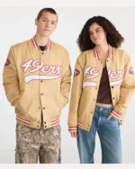 San Francisco 49ers Satin Bomber Jacket