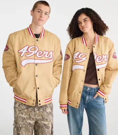 San Francisco 49ers Satin Bomber Jacket