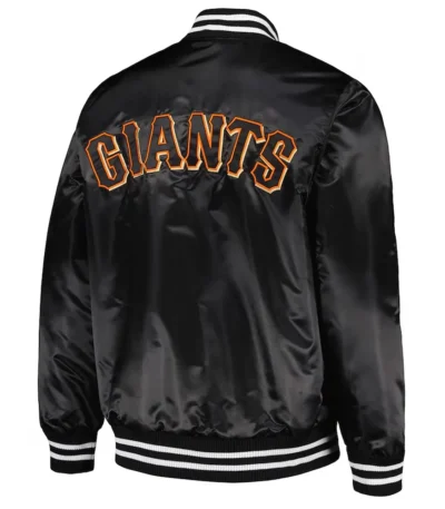 San Francisco Giants Black Patch Jacket