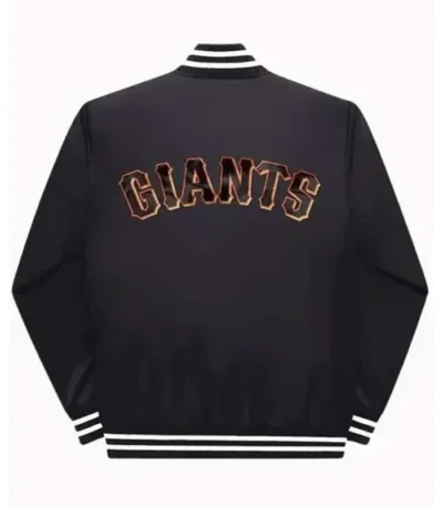 San Francisco Giants Black Starter Jacket