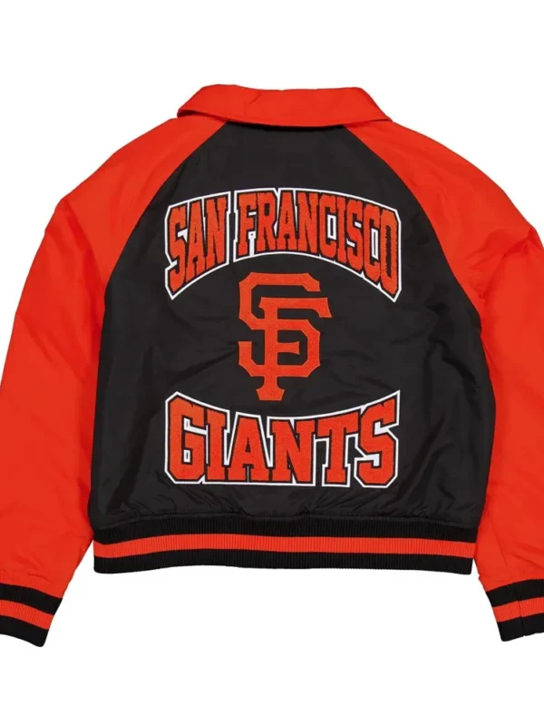 San Francisco Giants Black and Red Throwback Jacket