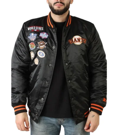 San Francisco Giants Champions Patches Jacket