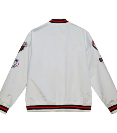 San Francisco Giants City Collection White Varsity Satin Jacket